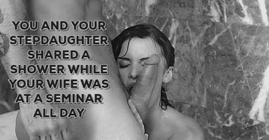 Caption Cheating Dad Daddy Daughter Family Step-Dad Step-Daughter Taboo gif