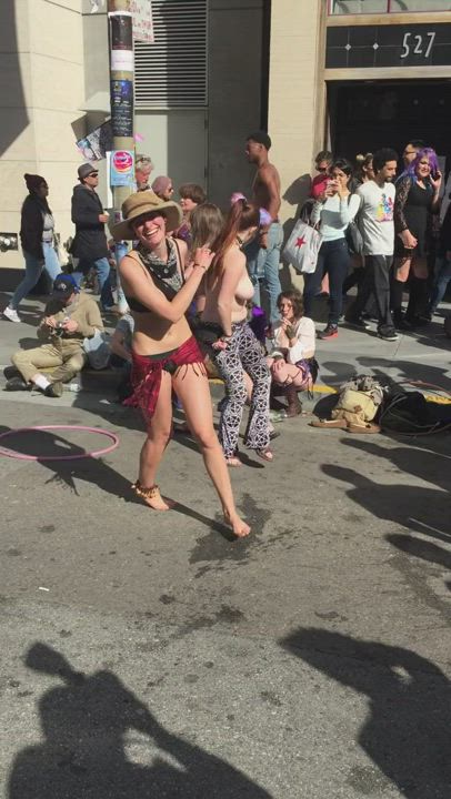 Who knows what's going on...but at least they brought backboobies