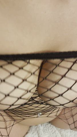 Got freaky in my bodystocking today .. Tittys are bouncing, check trial link in Bio