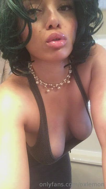 Big Tits Ebony Titty Drop gif
