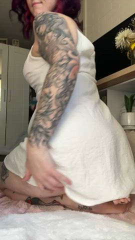 amateur ass bbw booty chubby cute lingerie pretty thick twerking gif