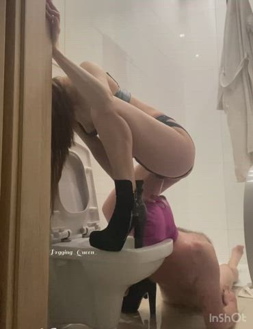 Get to work toilet slut