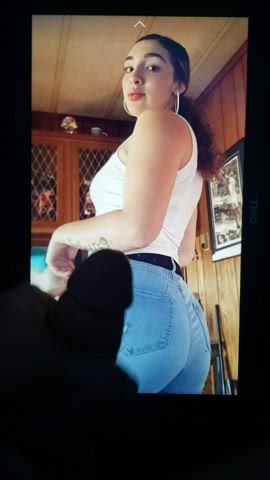 big ass cum tribute gif