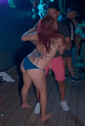 ass bikini dancing gif