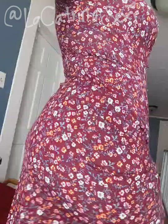 Fourth of July dress and peek ? at panties ☺️