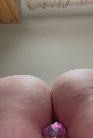 ass clapping ass spread asshole butt plug latina pinky powers gif