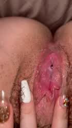 Should I spread it further so you can see how juicy my pussy is?