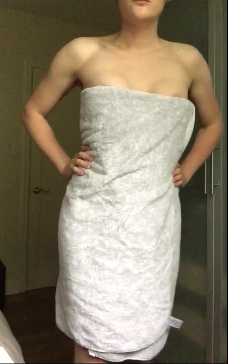 Fresh out of the shower :)