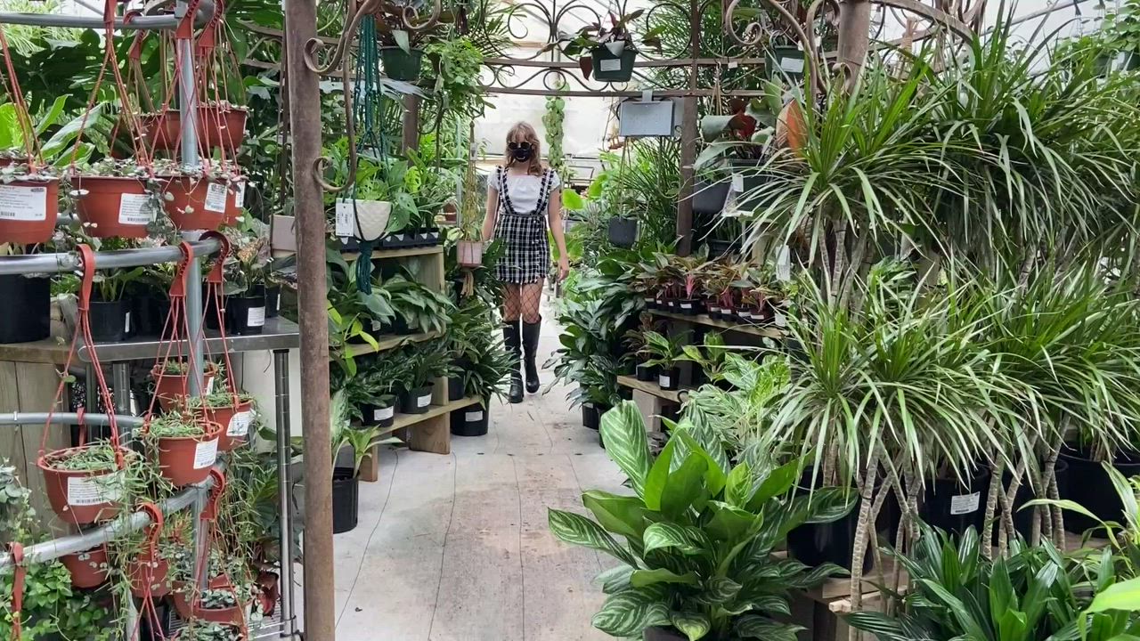 I make it a habit to never wear panties in public (and always show it off!) [GIF]