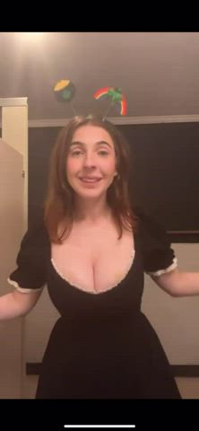 Tits Bouncing Tits Cute gif