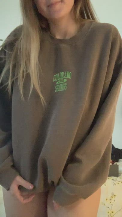 Baggy Jumpers Hide Everything