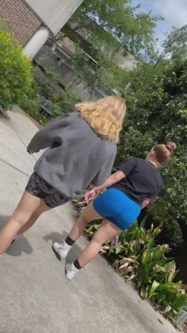 ass big ass candid leggings thong voyeur gif