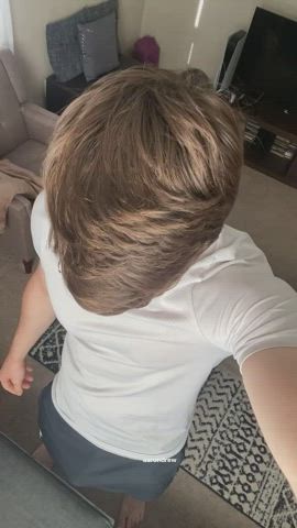 If you come over, you have to promise to suck my cock. Deal?