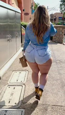 Ass Blonde Pawg gif