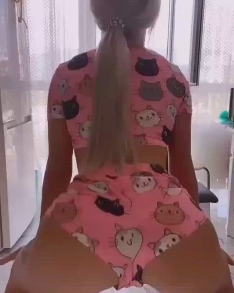 big ass booty slow motion twerking gif