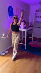 Ass Ass Clapping Big Ass Blonde Booty Bouncing Dancing Glasses Small Tits Teen TikTok