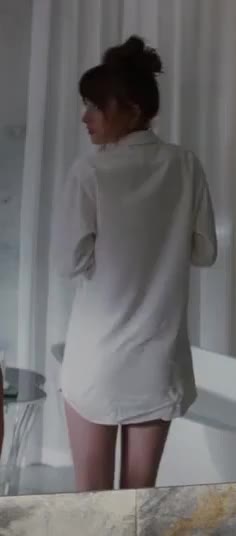 Ass Celebrity Dakota Johnson Stripping gif