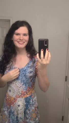 I love my casual floral dress, and I think you will like whats underneath <3