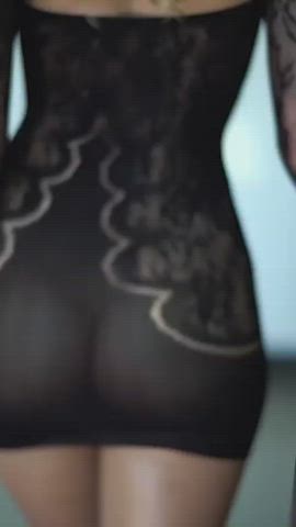 Ass See Through Clothing Sheer Clothes gif