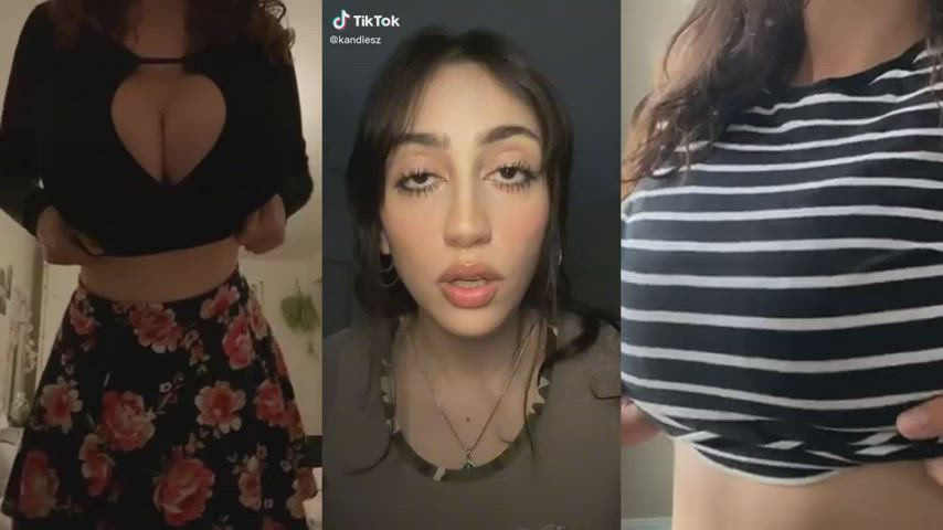 BBC Big Tits Brunette Cowgirl Interracial PMV Reverse Cowgirl Riding Split Screen