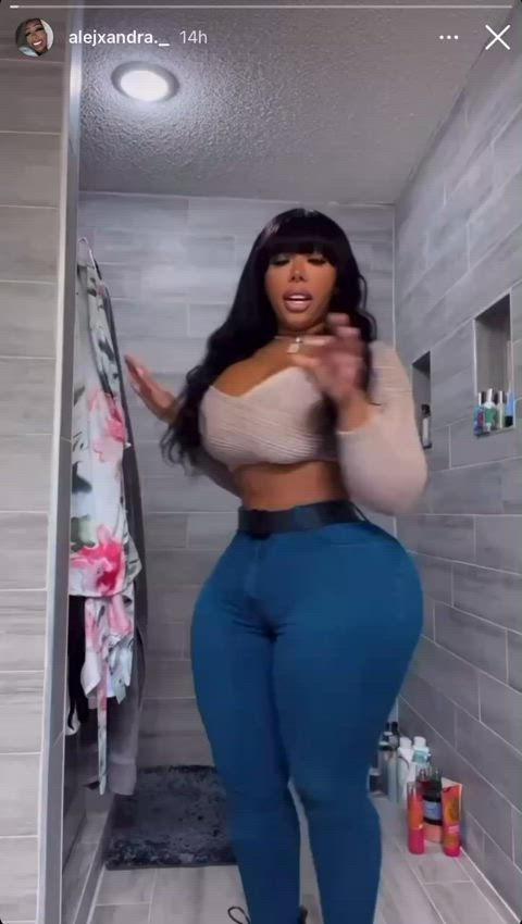 they say never trust a big booty and a smile but…