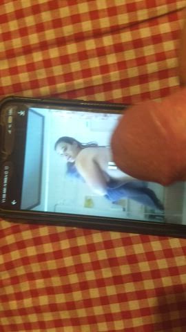 Cock Shower Tribute gif
