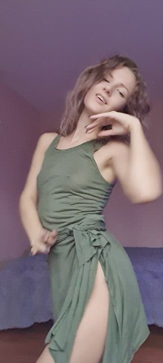 I have small breasts, but very sensitive with naughty nipples, I love her, but what