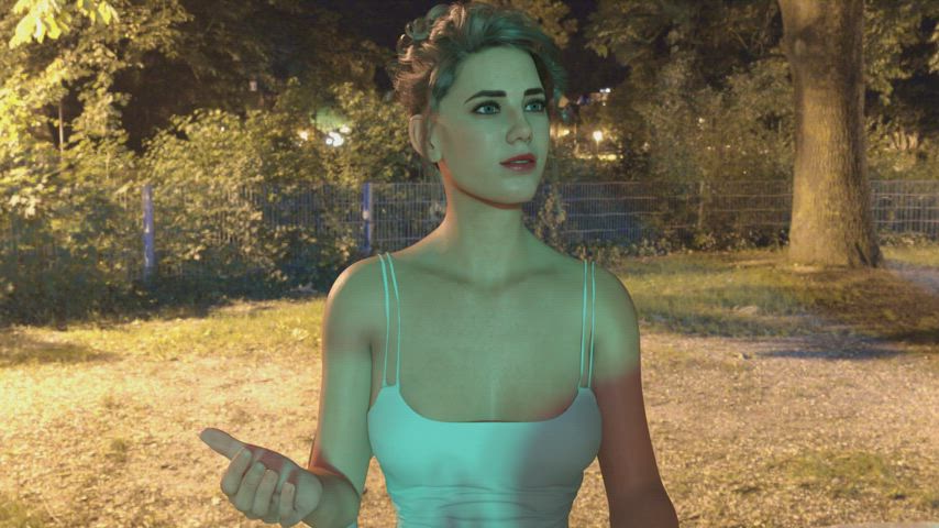 New animation with AI-voice acting just finished! (Body inflation at the end, in