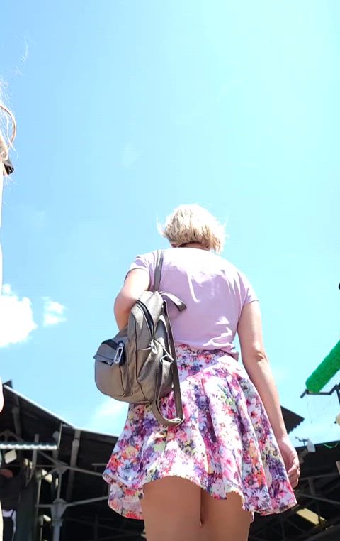 amateur ass spy upskirt voyeur walking gif