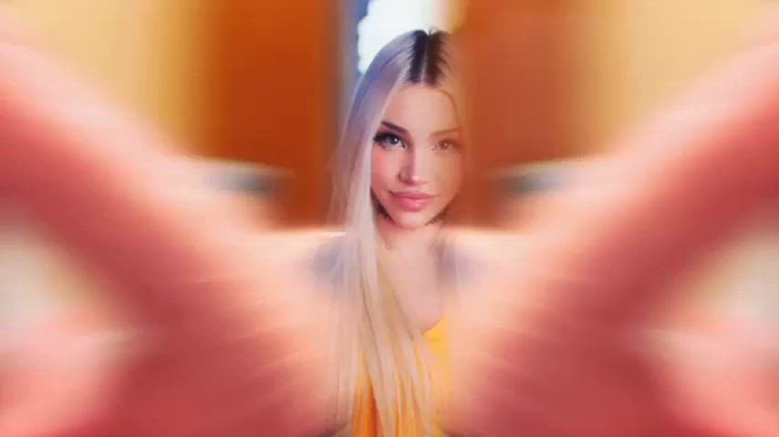 blonde blowjob hypno gif