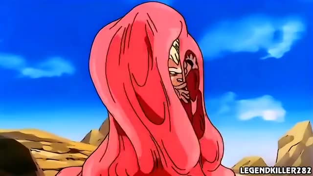 Super Buu Absorbs Gotenks and Piccolo (1080p HD)