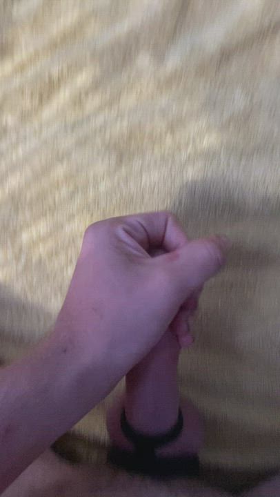 Virgin cock cumshot
