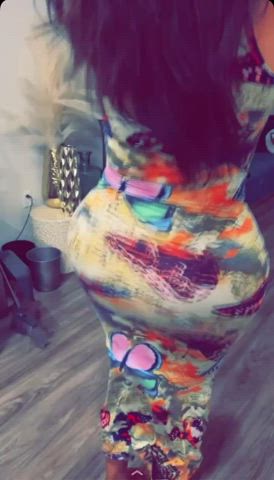 ass dress tits gif