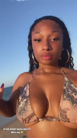Bear Bikini Megan Thee Stallion gif