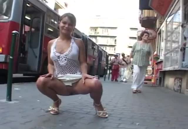 Extreme public piss