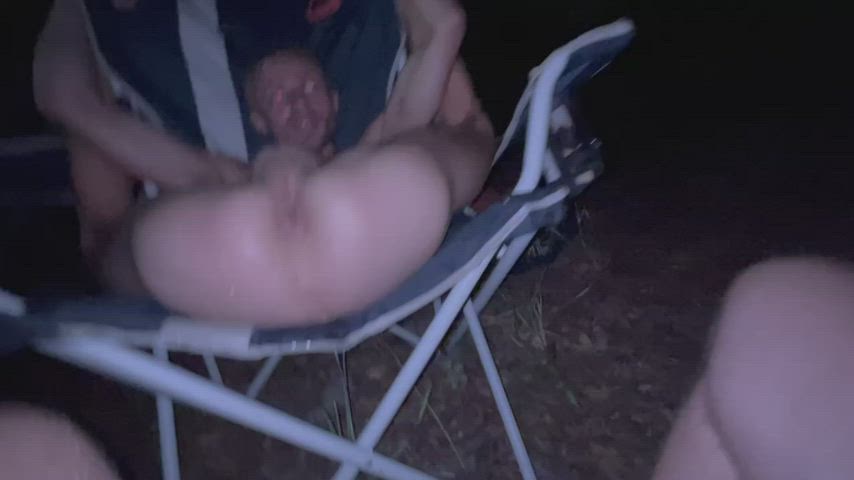 amateur anal play ass asshole bwc gay outdoor public gif