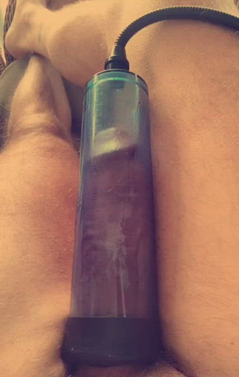 [pumped classic 12" XL] never thought a pump could make me cum
