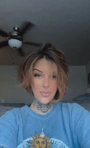 Amateur Fake Tits Titty Drop gif