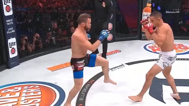 PICO with a quick victory. #Bellator199