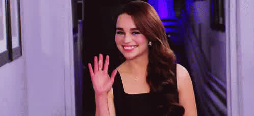 Brunette Celebrity Dress Emilia Clarke gif
