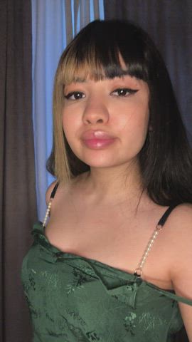 Asian Babe Dancing Dress Latina gif