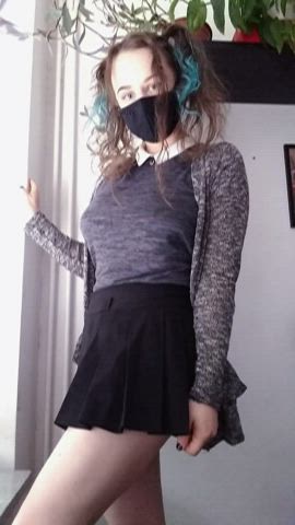You wouldn't make an innocent schoolgirl cry and whimper as you violate her tight