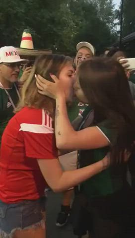 Kissing Lesbian Loop gif