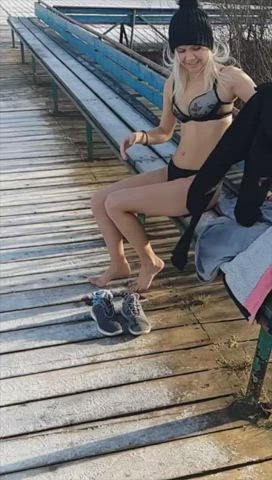 "Ice Butt Skate" season is officially open