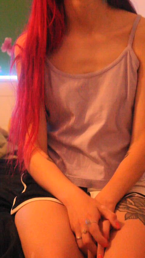 natural tits onlyfans petplay petittits petite rebecca volpetti redhead small tits