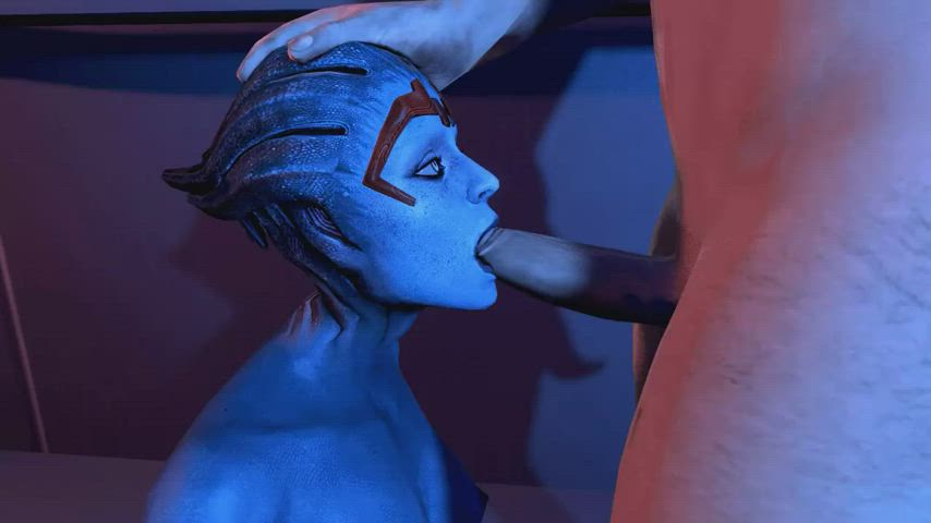 Alien Animation Blowjob Face Fuck gif