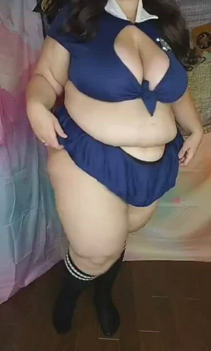 BBW Big Ass SSBBW Shaking gif