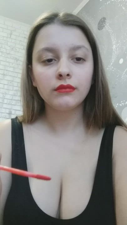 Big Tits Body Lips gif