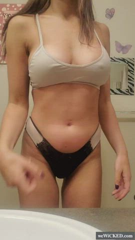 Curvy Titty Drop gif