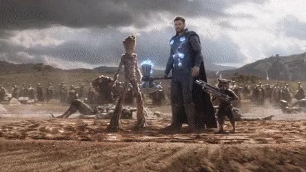 Black Widow and Thor